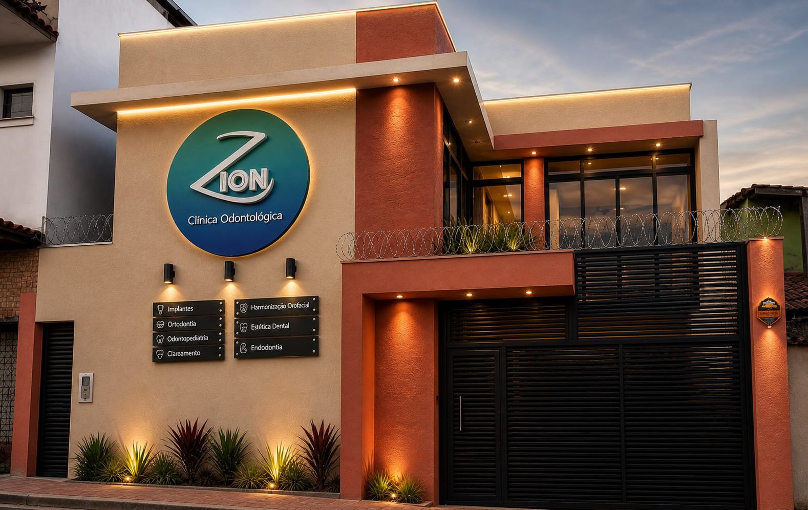 Fachada da Clínica Zion em Itumbiara
